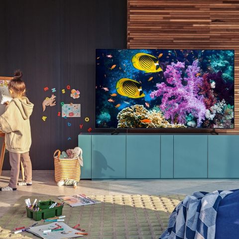 Телевизор Samsung QLED QE85Q60ABUXCE (2021) 85" 4K UHD QLED Smart TV