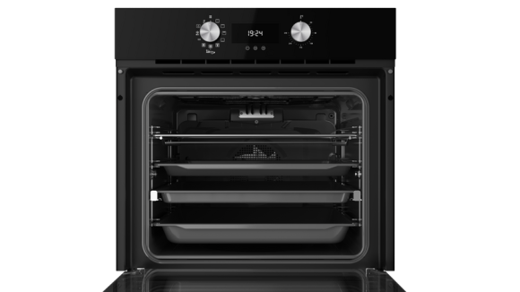 Мультифункциональный духовой шкаф с режимом турбо AIRFRY HLB 8416 NIGHT RIVER BLACK